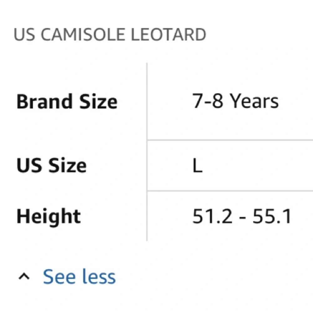 Girls Nude Leotard size L